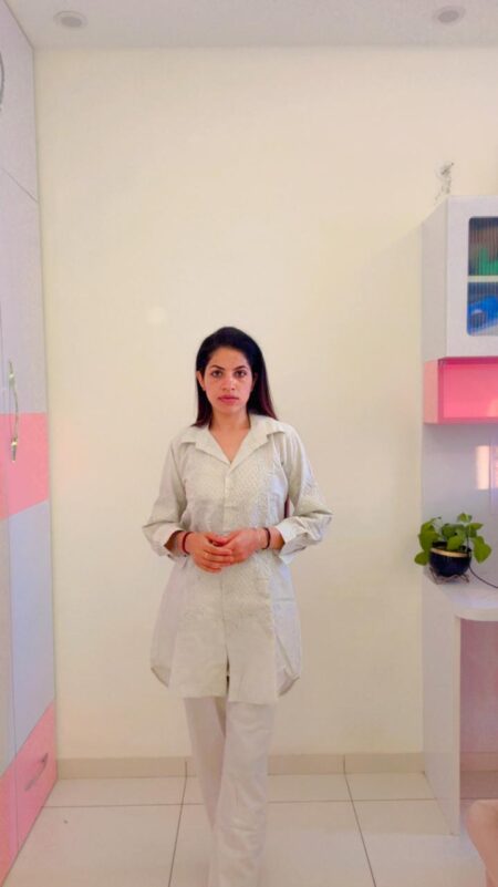 Ameera - Pearl Embroidered Co-ord set