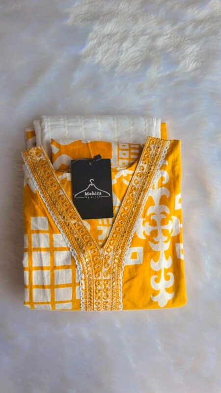 Haldi - Yellow Kurta Palazzo set